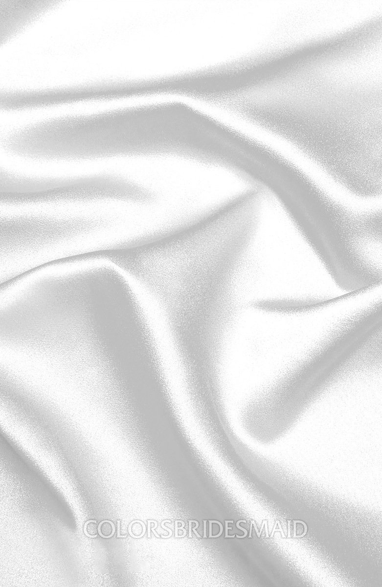 White Satin Fabric By the Yard - ColorsBridesmaid