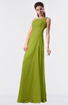 ColsBM Moriah Green Oasis Simple Sheath Sleeveless Chiffon Floor Length Sequin Bridesmaid Dresses