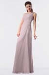 ColsBM Moriah Pale Lilac Simple Sheath Sleeveless Chiffon Floor Length Sequin Bridesmaid Dresses