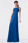 ColsBM Moriah Royal Blue Simple Sheath Sleeveless Chiffon Floor Length Sequin Bridesmaid Dresses