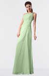 ColsBM Moriah Seacrest Simple Sheath Sleeveless Chiffon Floor Length Sequin Bridesmaid Dresses