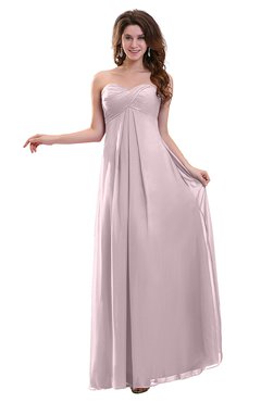 ColsBM Annalee Pale Lilac Plain Sweetheart Sleeveless Backless Chiffon Floor Length Bridesmaid Dresses