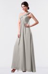 ColsBM Nayeli Ashes Of Roses Plain Empire Sleeveless Zip up Floor Length Pleated Bridesmaid Dresses