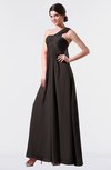 ColsBM Nayeli Java Plain Empire Sleeveless Zip up Floor Length Pleated Bridesmaid Dresses