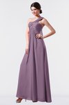 ColsBM Nayeli Mauve Plain Empire Sleeveless Zip up Floor Length Pleated Bridesmaid Dresses