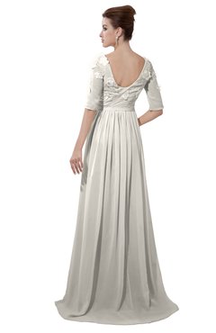 ColsBM Emily Off White Casual A-line Sabrina Elbow Length Sleeve Backless Beaded Bridesmaid Dresses