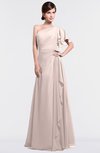 ColsBM Louisa Silver Peony Simple A-line Short Sleeve Half Backless Floor Length Ruffles Bridesmaid Dresses