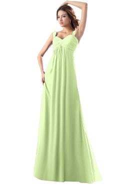 ColsBM Diana Butterfly Modest Empire Thick Straps Zipper Floor Length Ruching Prom Dresses