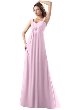 ColsBM Diana Fairy Tale Modest Empire Thick Straps Zipper Floor Length Ruching Prom Dresses