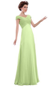 ColsBM Elise Butterfly Casual V-neck Zipper Chiffon Pleated Bridesmaid Dresses