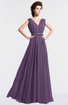 ColsBM Cordelia Chinese Violet Vintage A-line Sleeveless Chiffon Floor Length Pleated Bridesmaid Dresses