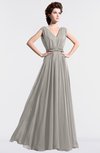 ColsBM Cordelia Hushed Violet Vintage A-line Sleeveless Chiffon Floor Length Pleated Bridesmaid Dresses