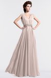ColsBM Cordelia Silver Peony Vintage A-line Sleeveless Chiffon Floor Length Pleated Bridesmaid Dresses