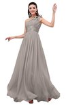 ColsBM Leilani Fawn Cinderella A-line Asymmetric Neckline Sleeveless Zipper Chiffon Bridesmaid Dresses