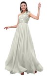 ColsBM Leilani Ivory Cinderella A-line Asymmetric Neckline Sleeveless Zipper Chiffon Bridesmaid Dresses