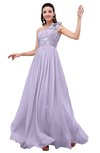 ColsBM Leilani Light Purple Cinderella A-line Asymmetric Neckline Sleeveless Zipper Chiffon Bridesmaid Dresses