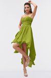 ColsBM Maria Green Oasis Romantic A-line Strapless Zip up Ruching Bridesmaid Dresses
