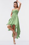 ColsBM Maria Sage Green Romantic A-line Strapless Zip up Ruching Bridesmaid Dresses