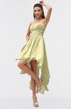 ColsBM Maria Soft Yellow Romantic A-line Strapless Zip up Ruching Bridesmaid Dresses
