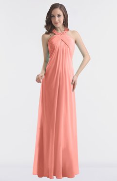 ColsBM Maeve Desert Flower Classic A-line Halter Backless Floor Length Bridesmaid Dresses