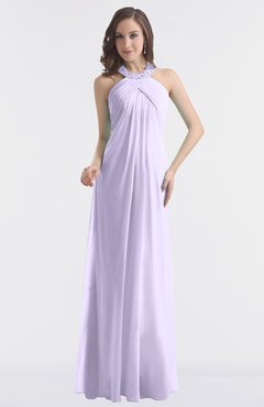 ColsBM Maeve Light Purple Classic A-line Halter Backless Floor Length Bridesmaid Dresses