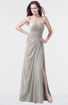 ColsBM Mary Ashes Of Roses Elegant A-line Sweetheart Sleeveless Floor Length Pleated Bridesmaid Dresses