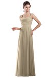 ColsBM Alena Champagne Simple A-line Sleeveless Chiffon Floor Length Pleated Evening Dresses