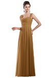 ColsBM Alena Doe Simple A-line Sleeveless Chiffon Floor Length Pleated Evening Dresses