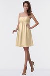 ColsBM Aviana Apricot Gelato Elegant A-line Sleeveless Chiffon Pleated Party Dresses