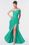 ColsBM Gwen Ceramic Elegant A-line Strapless Sleeveless Backless Floor Length Plus Size Bridesmaid Dresses