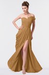 ColsBM Gwen Doe Elegant A-line Strapless Sleeveless Backless Floor Length Plus Size Bridesmaid Dresses
