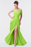 ColsBM Gwen Sharp Green Elegant A-line Strapless Sleeveless Backless Floor Length Plus Size Bridesmaid Dresses