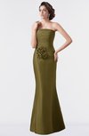 ColsBM Aria Fir Green Classic Trumpet Sleeveless Backless Floor Length Bridesmaid Dresses