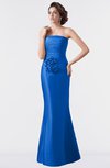 ColsBM Aria Royal Blue Classic Trumpet Sleeveless Backless Floor Length Bridesmaid Dresses