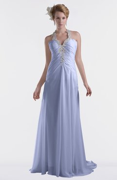 ColsBM Eden Lavender Cinderella A-line Sweetheart Sleeveless Criss-cross Straps Brush Train Plus Size Bridesmaid Dresses