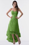 ColsBM Isabel Clover Simple A-line Zipper Tea Length Paillette Plus Size Bridesmaid Dresses