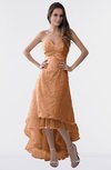 ColsBM Isabel Pheasant Simple A-line Zipper Tea Length Paillette Plus Size Bridesmaid Dresses