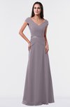 ColsBM Madelyn Sea Fog Informal A-line Portrait Zipper Floor Length Ruching Plus Size Bridesmaid Dresses