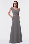 ColsBM Madelyn Storm Front Informal A-line Portrait Zipper Floor Length Ruching Plus Size Bridesmaid Dresses