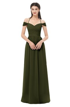 ColsBM Amirah Beech Bridesmaid Dresses Halter Zip up Pleated Floor Length Elegant Short Sleeve