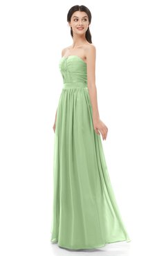 ColsBM Esme Gleam Bridesmaid Dresses Zip up A-line Floor Length Sleeveless Simple Sweetheart