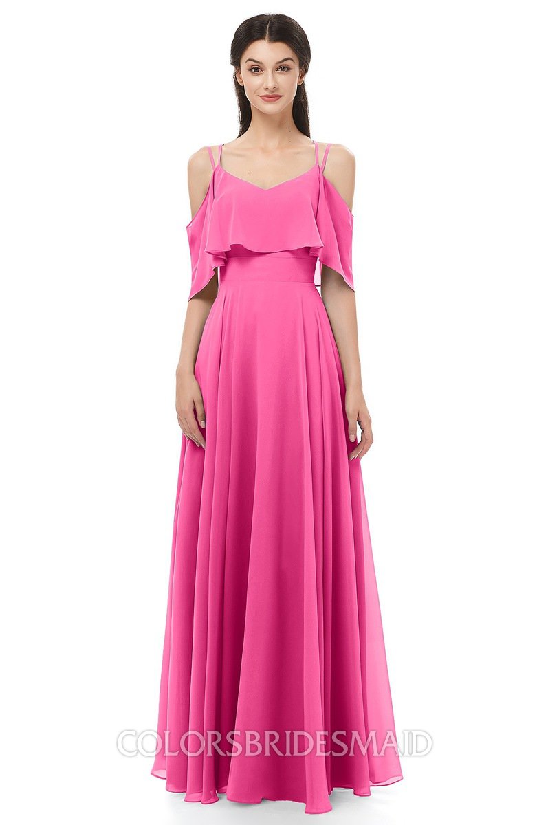 ColsBM Jamie Rose Pink Bridesmaid Dresses - ColorsBridesmaid