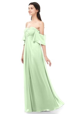 ColsBM Arden Seacrest Bridesmaid Dresses Ruching Floor Length A-line Off The Shoulder Backless Cute