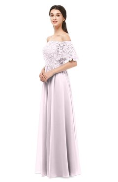 ColsBM Ingrid Blush Bridesmaid Dresses Half Backless Glamorous A-line Strapless Short Sleeve Pleated