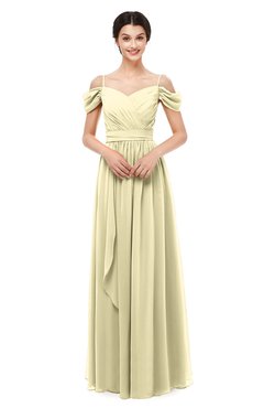 ColsBM Skylar Anise Flower Bridesmaid Dresses Spaghetti Sexy Zip up Floor Length A-line Pleated
