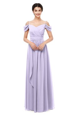 ColsBM Skylar Light Purple Bridesmaid Dresses Spaghetti Sexy Zip up Floor Length A-line Pleated