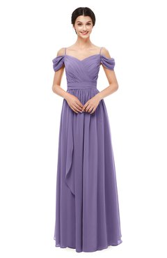 ColsBM Skylar Lilac Bridesmaid Dresses Spaghetti Sexy Zip up Floor Length A-line Pleated