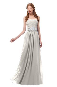 ColsBM Jess Ashes Of Roses Bridesmaid Dresses Sleeveless Appliques Strapless A-line Zipper Modern