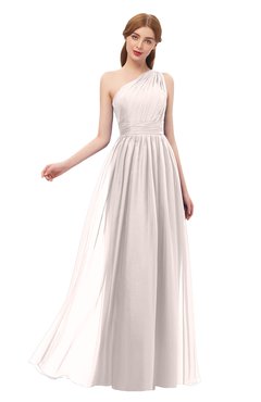 ColsBM Kendal Rosewater Pink Bridesmaid Dresses A-line Sleeveless Half Backless Pleated Elegant One Shoulder