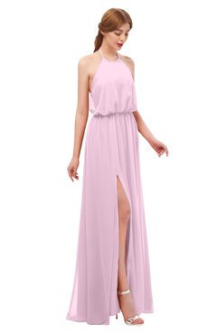 ColsBM Jackie Fairy Tale Bridesmaid Dresses Casual Floor Length Halter Split-Front Sleeveless Backless